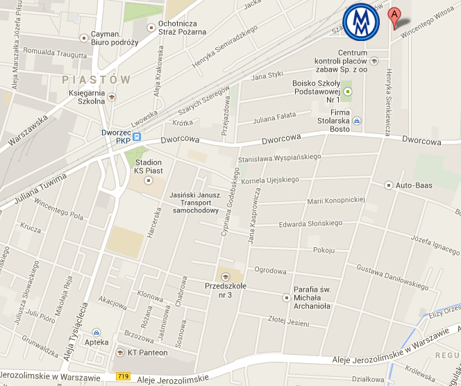 Mapa lokalizacji firmy MAC POL, J & J w Piastowie