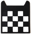 błotochron uniwersalny w szachownicę z uchem (nr kat. 64)